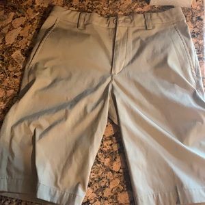Nike Dry-Fit Boys Khaki Golf Shorts